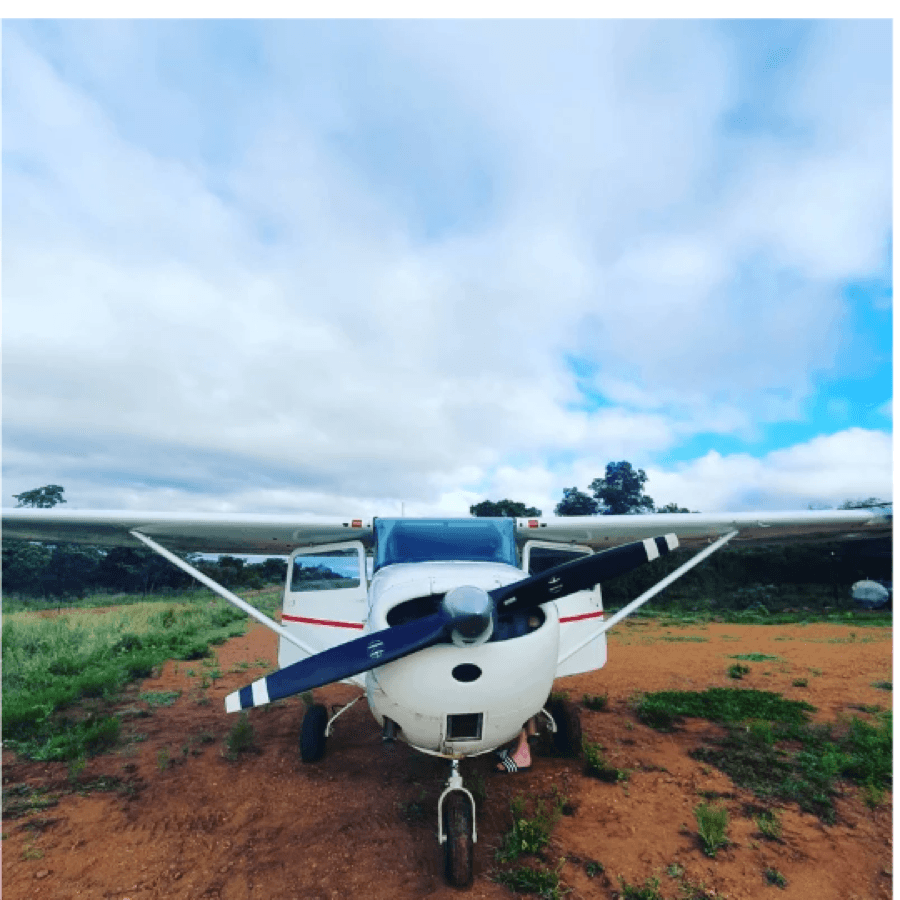 Fixed wing operation placeholder cropped from the Canva reference